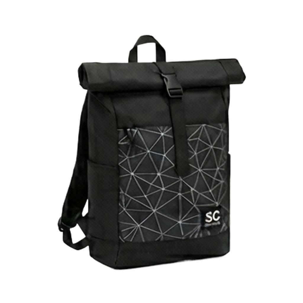 广诚OEM OEM Roll - Top Backpack BP - 007 (Water - Repellent) 工厂直供 MOQ 500pcs