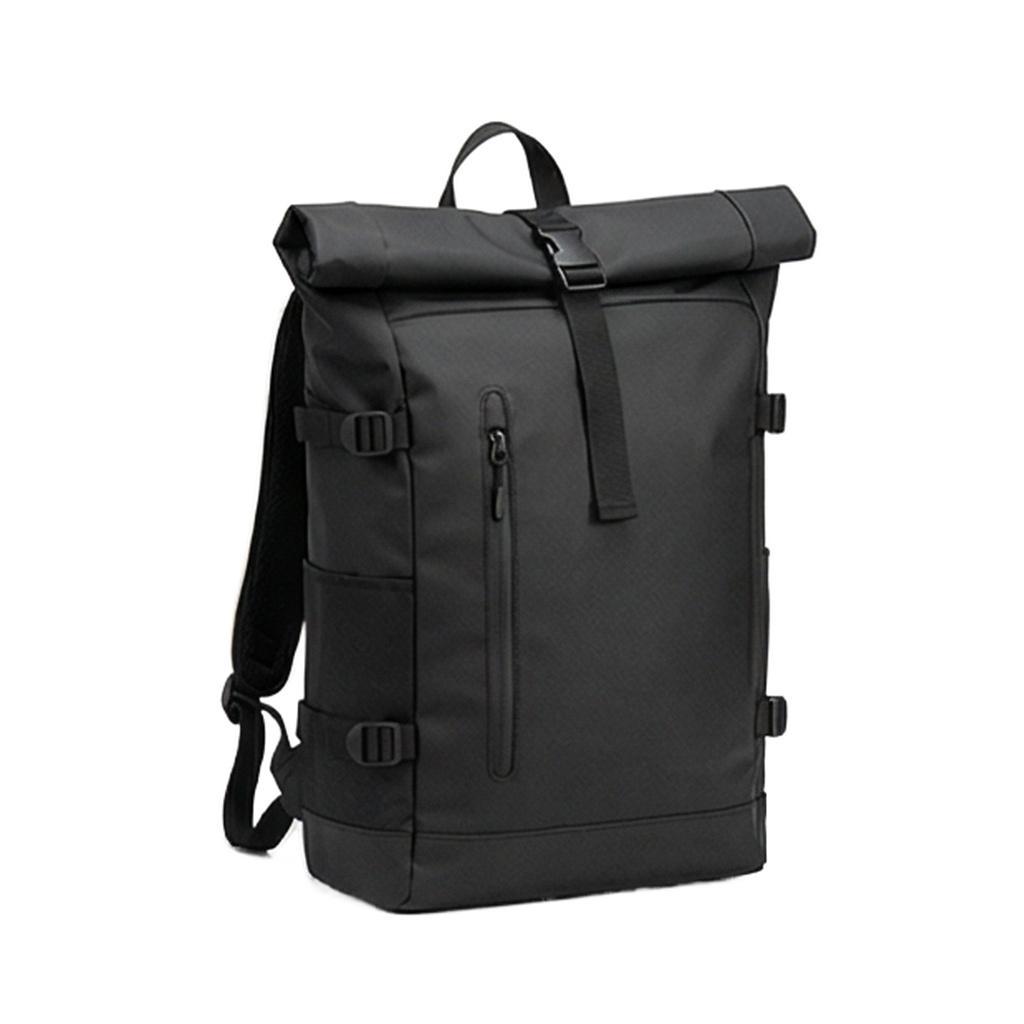 广诚OEM OEM Roll-Top Water-Repellent Backpack (Model BP-009) 工厂直供 MOQ 500pcs