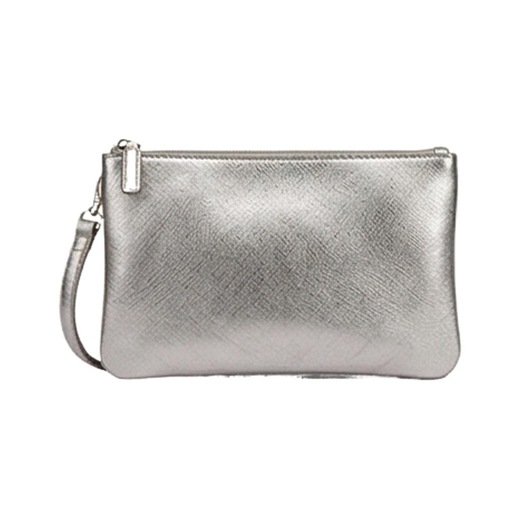 广诚OEM Metallic Textured PU Handbag (HB-007) - Factory Direct OEM 工厂直供 MOQ 800pcs