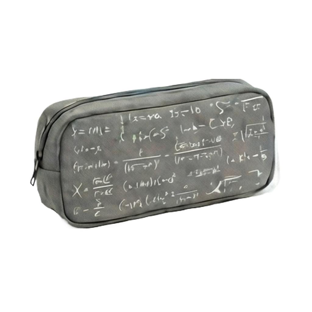 广诚OEM Factory-Direct Math-Print School Pencil Case (SB-008) 工厂直供 MOQ 2000pcs